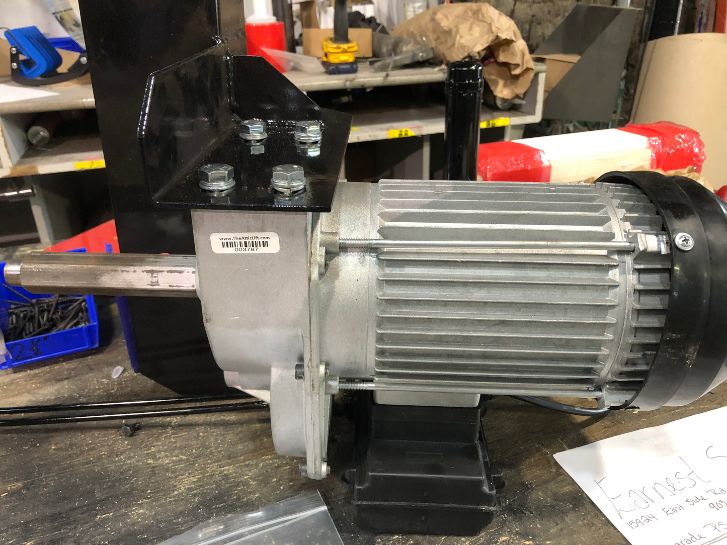 Lift motor
