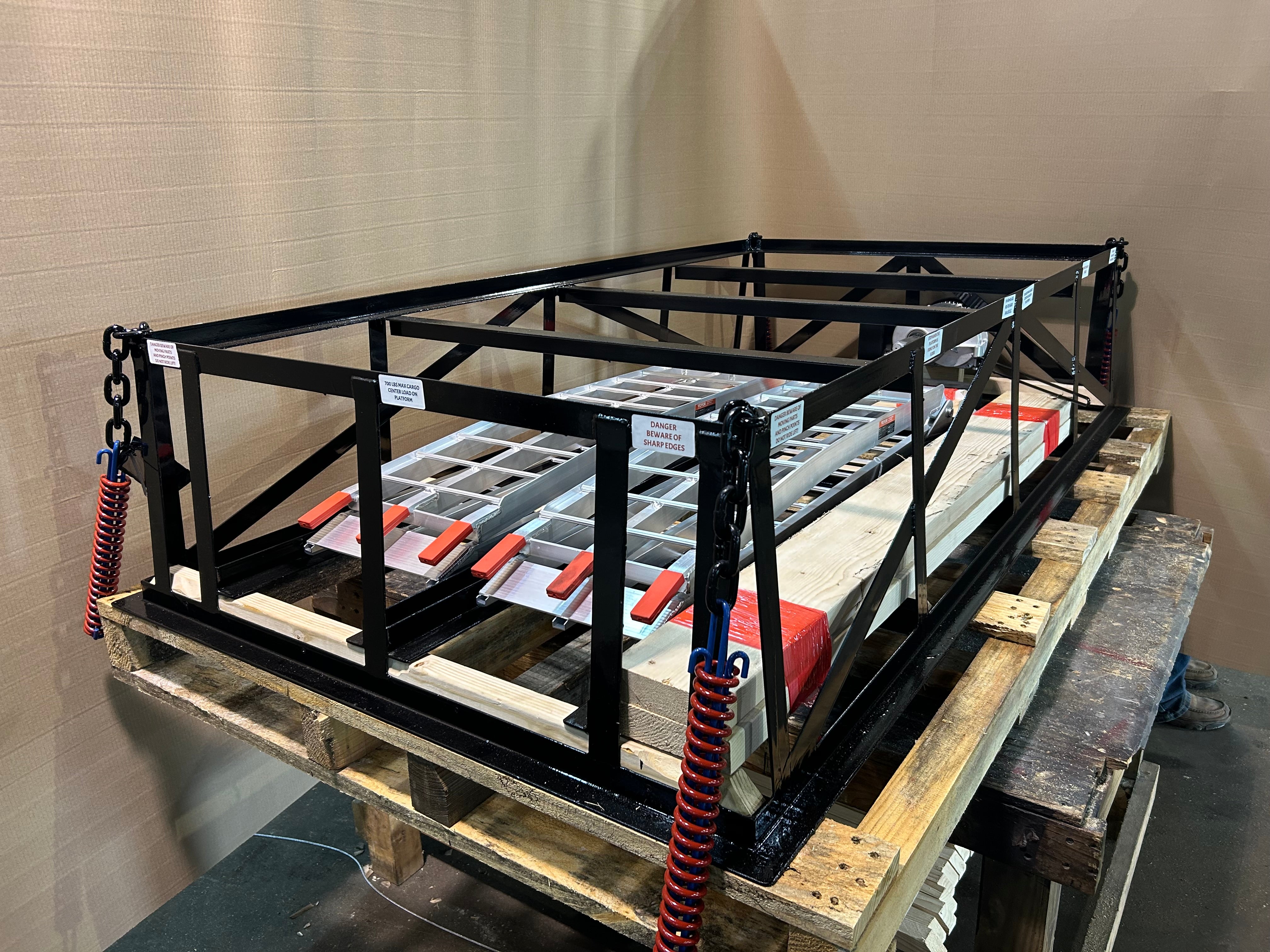 Stowable Ramp Built-In Stow Away Ramp for Attic Lift Systems