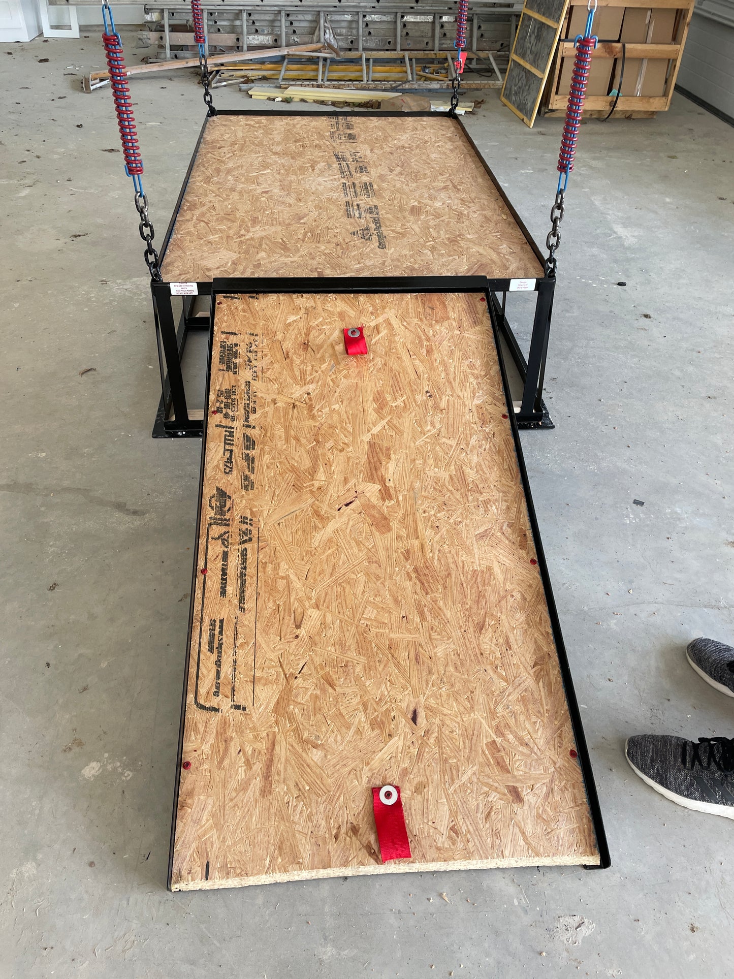 Built in Stow Away Ramp