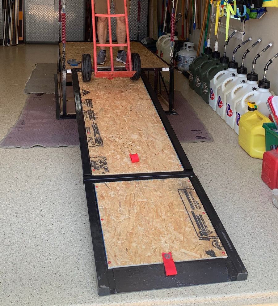 Attic Ramp Built-In Stow Away Ramp for Attic Lift Systems